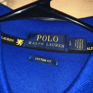 Red Ralph Lauren shirt Big horse number 2 on Back